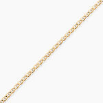 Collier Capucin Or Jaune Maille Marine Plate - Chaines Femme | Marc Orian