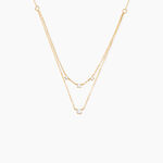 Collier Mordikai Or Jaune Oxyde De Zirconium - Colliers multirangs Femme | Marc Orian