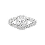Bague Ferne Argent Blanc Oxyde De Zirconium - Solitaires Femme | Marc Orian