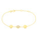 Bracelet Rosette Or Jaune Oxyde De Zirconium - Bracelets Medailles Femme | Marc Orian
