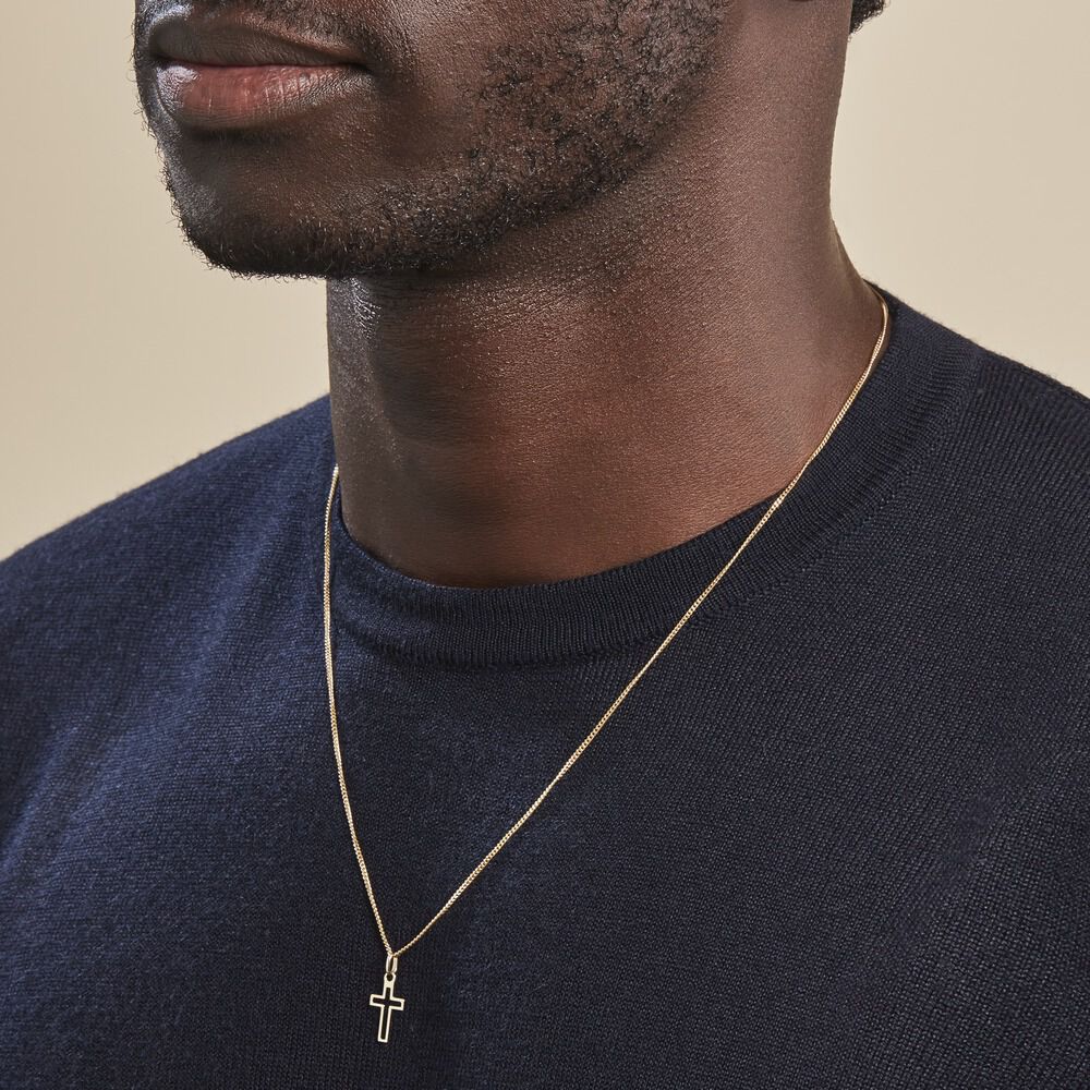 Pendentif Alyssa Croix Or Jaune - Pendentifs Famille | Marc Orian