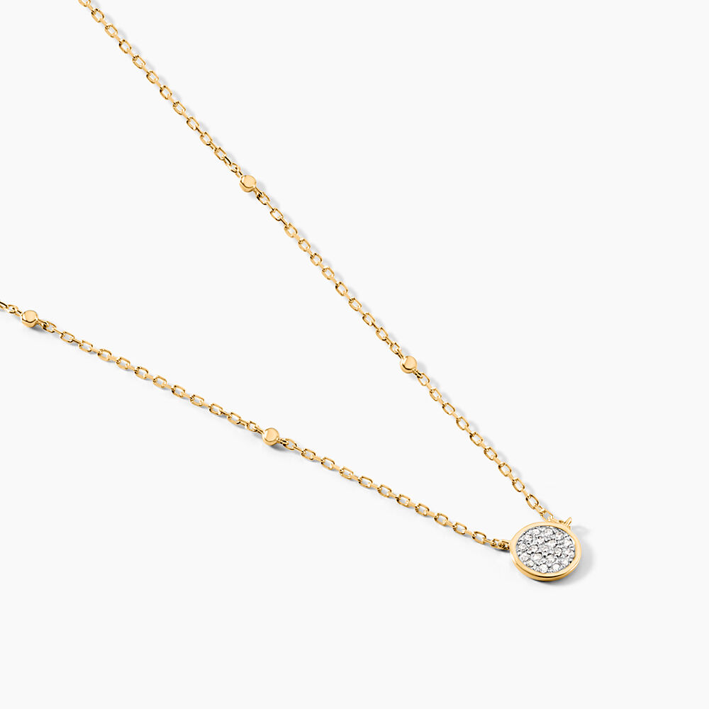 Collier Melisane Or Jaune Diamant - Colliers avec pierres Femme | Marc Orian