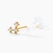 Boucles D'oreilles Puces Athanas Or Jaune Oxyde De Zirconium - Puces Femme | Marc Orian