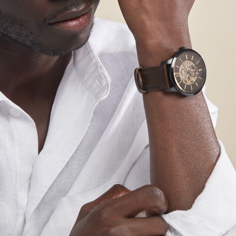 Montre Fossil Townsman Auto Noir - Montres automatique Homme | Marc Orian