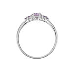 Solitaire Accompagne Argent Rainbow Oxyde De Zirconium - Bijoux fantaisie Femme | Marc Orian