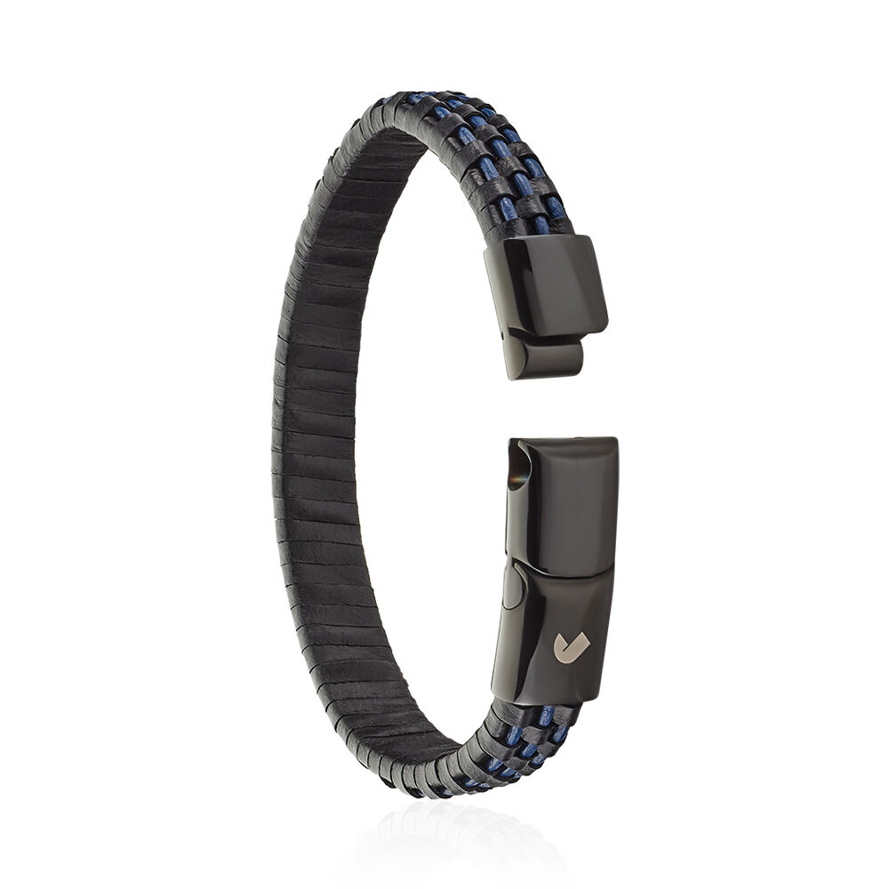 Boss bracelet homme Insigna acier noir