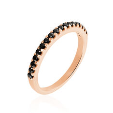 Bague Athea Argent Rose Oxyde De Zirconium - Alliances Femme | Marc Orian