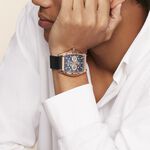 Montre Montignac Tonneau Bleu - Montres &eacute;tanches Homme | Marc Orian