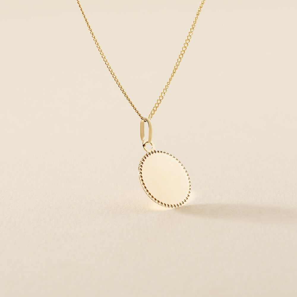 Pendentif Romey Or Jaune - Bijoux personnalis&eacute;s Famille | Marc Orian