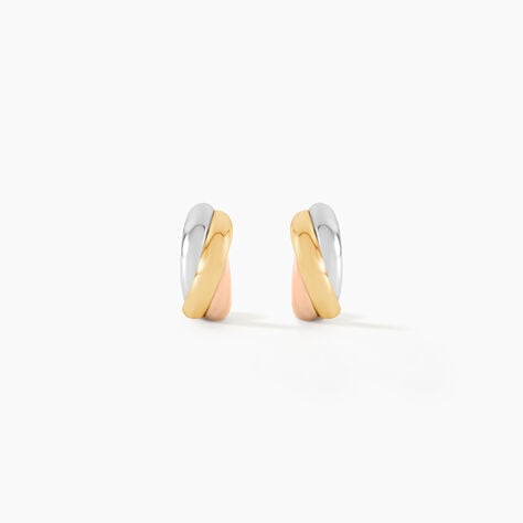 Cr&eacute;oles Igora Or Tricolore - Cr&eacute;oles Femme | Marc Orian