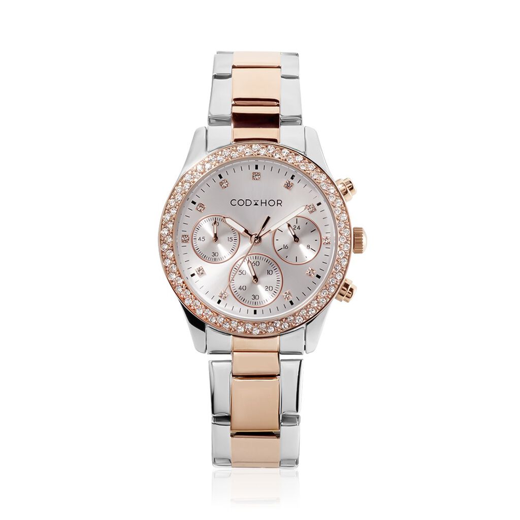 Montre Codhor Julia Argenté - Montres étanches Femme | Marc Orian