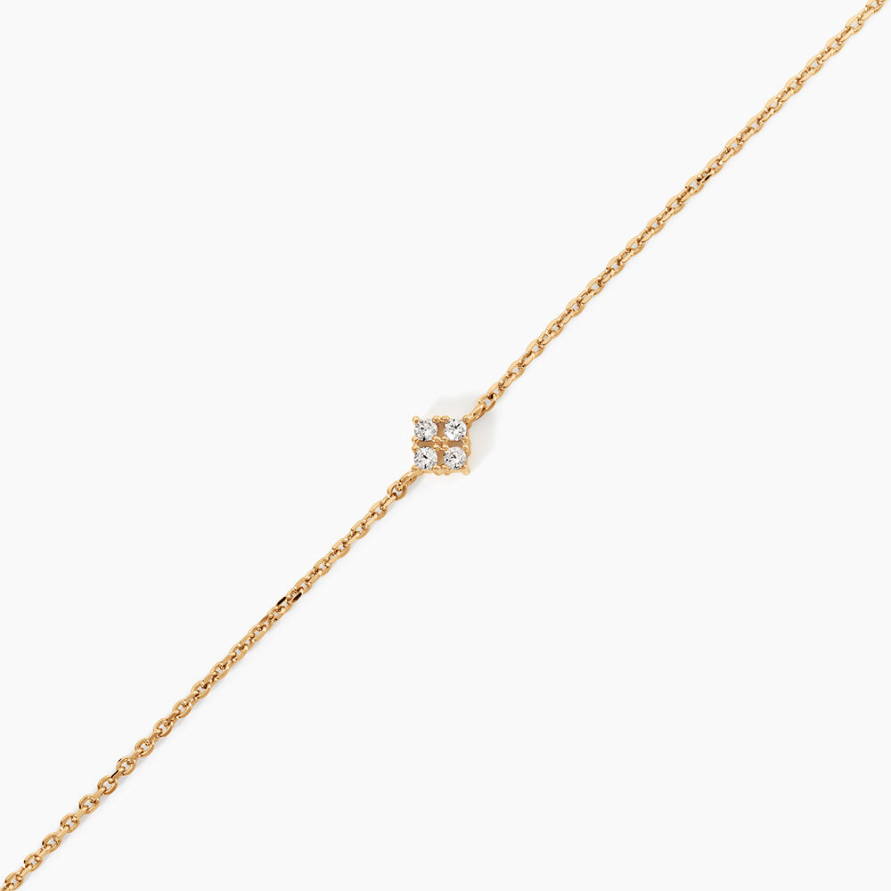 Bracelet &eacute;clat Perl&eacute; Plaqu&eacute; Or Oxyde De Zirconium - Bracelets fantaisie Femme | Marc Orian