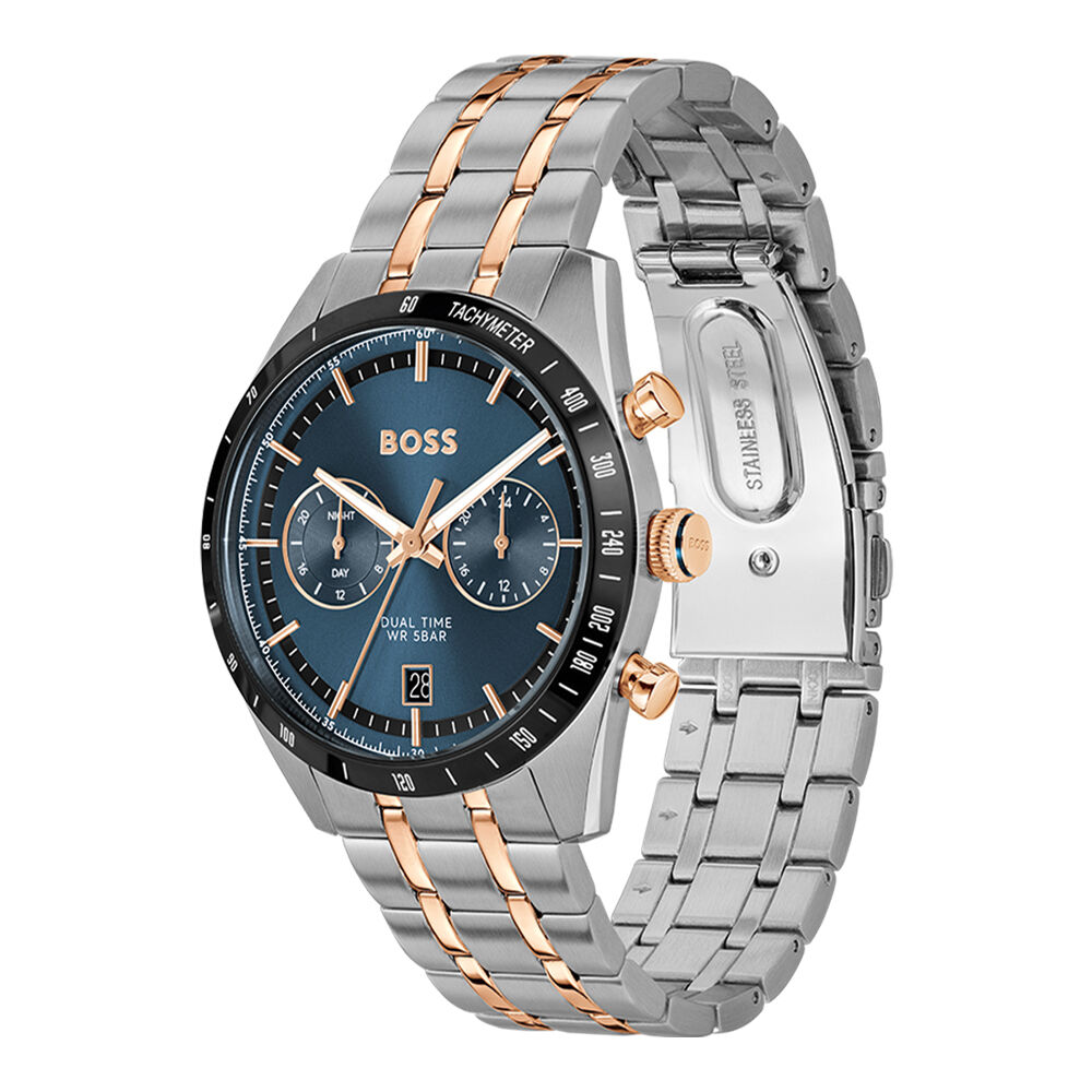 Montre Boss Tourmaster Bleu - Montres &eacute;tanches Homme | Marc Orian
