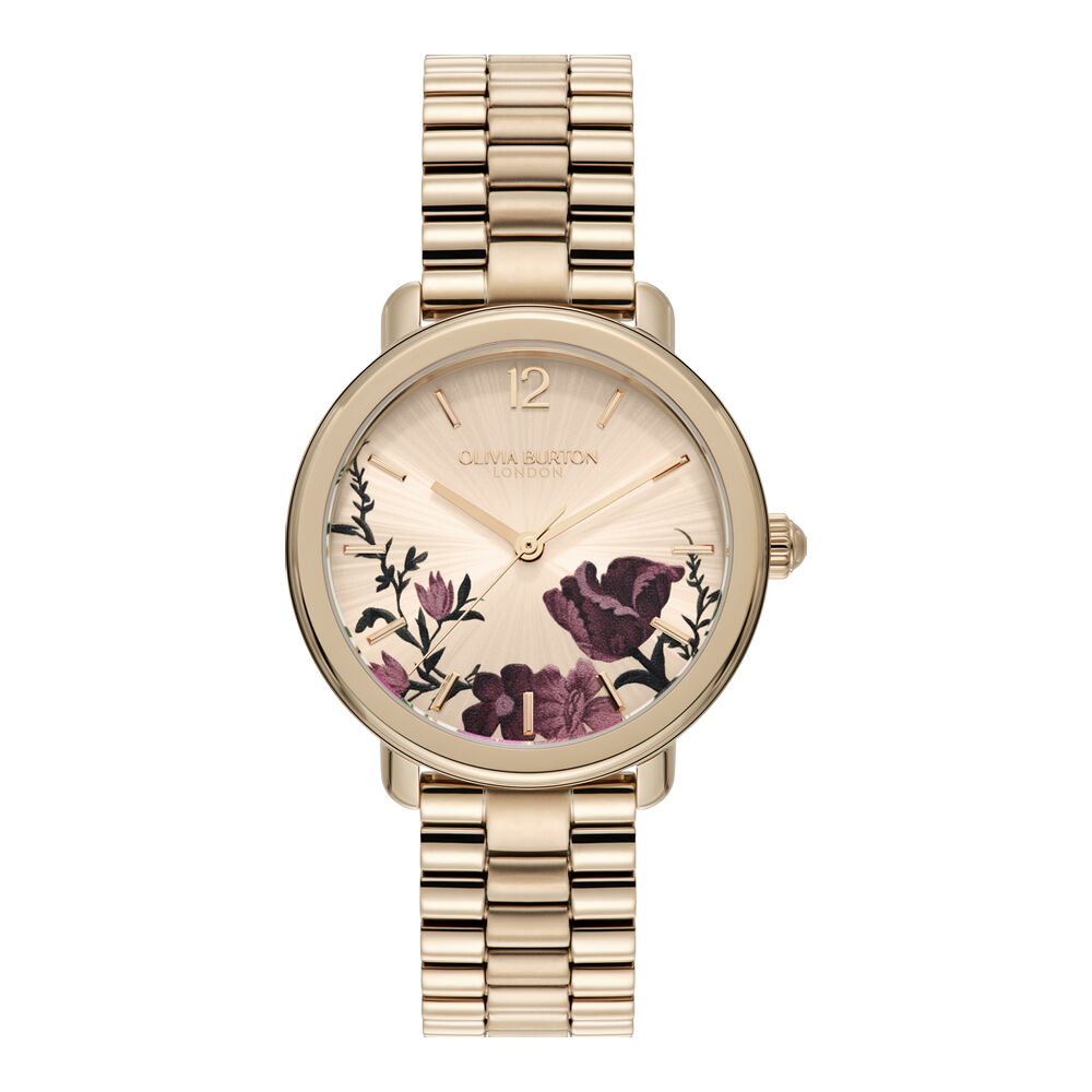Montre Olivia Burton Vintage Floral Rose - Montres étanches Femme | Marc Orian