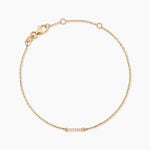 Bracelet Carmelia Plaqu&eacute; Or Jaune Oxyde De Zirconium - Bracelets fantaisie Femme | Marc Orian