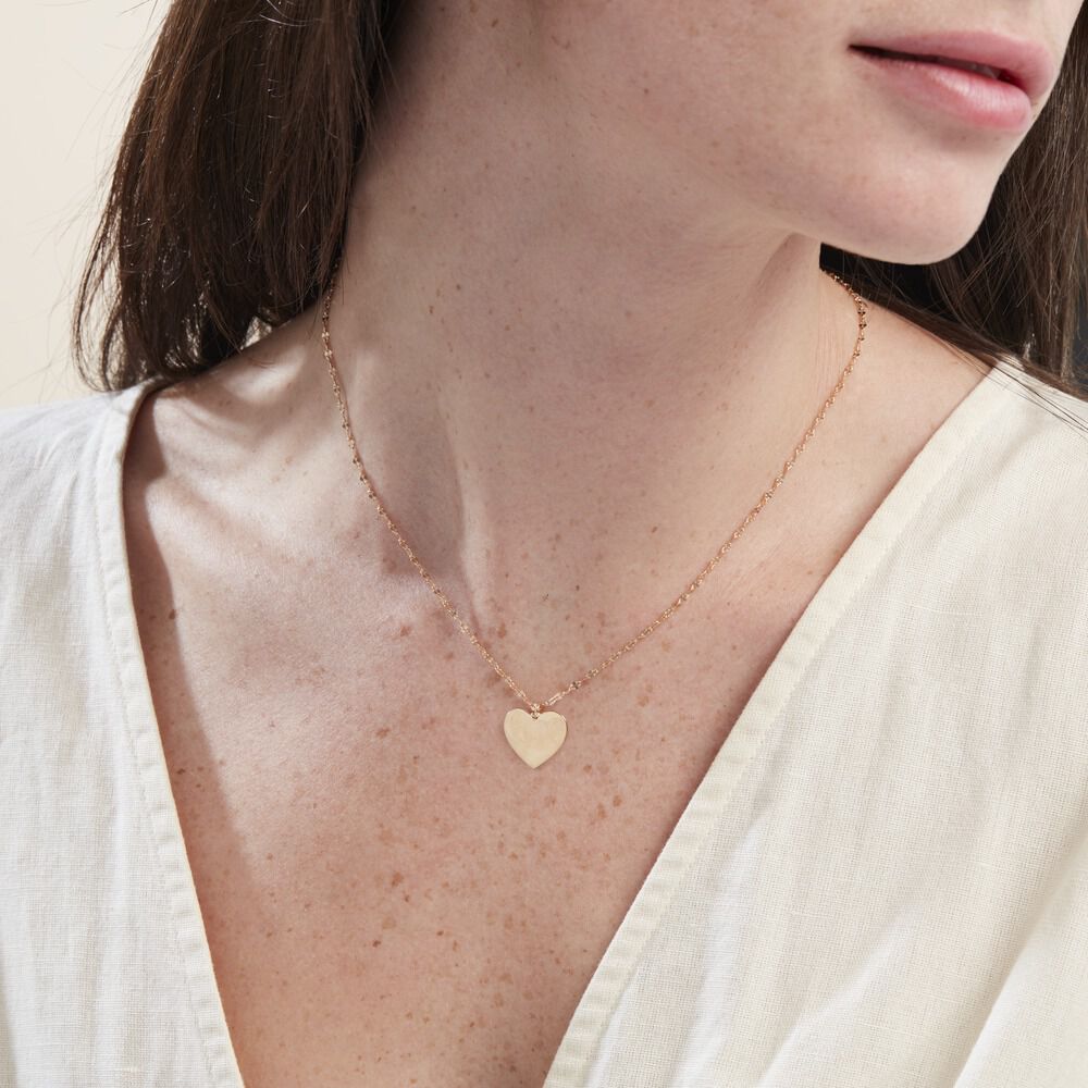 Collier Plaqué Or Jaune Luksa - Colliers ete Femme | Marc Orian