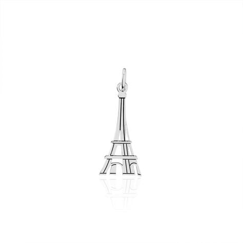 Pendentif Paco Argent Blanc - Pendentifs Famille | Marc Orian