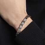 Bracelet Kolby Acier Bicolore - Bracelets cha&icirc;nes Homme | Marc Orian