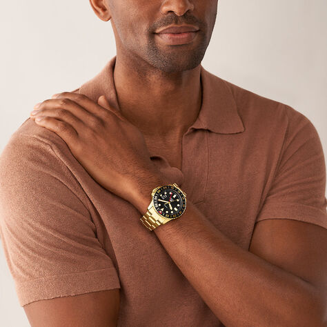 Montre Fossil blue Noir - Montres sport Homme | Marc Orian