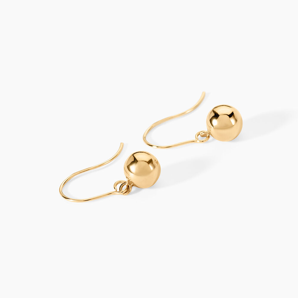 Boucles D'oreilles Pendantes Fidelia Boules Or Jaune - Pendantes Femme | Marc Orian