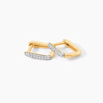 Cr&eacute;oles Daire Or Jaune Diamant - Cr&eacute;oles Femme | Marc Orian