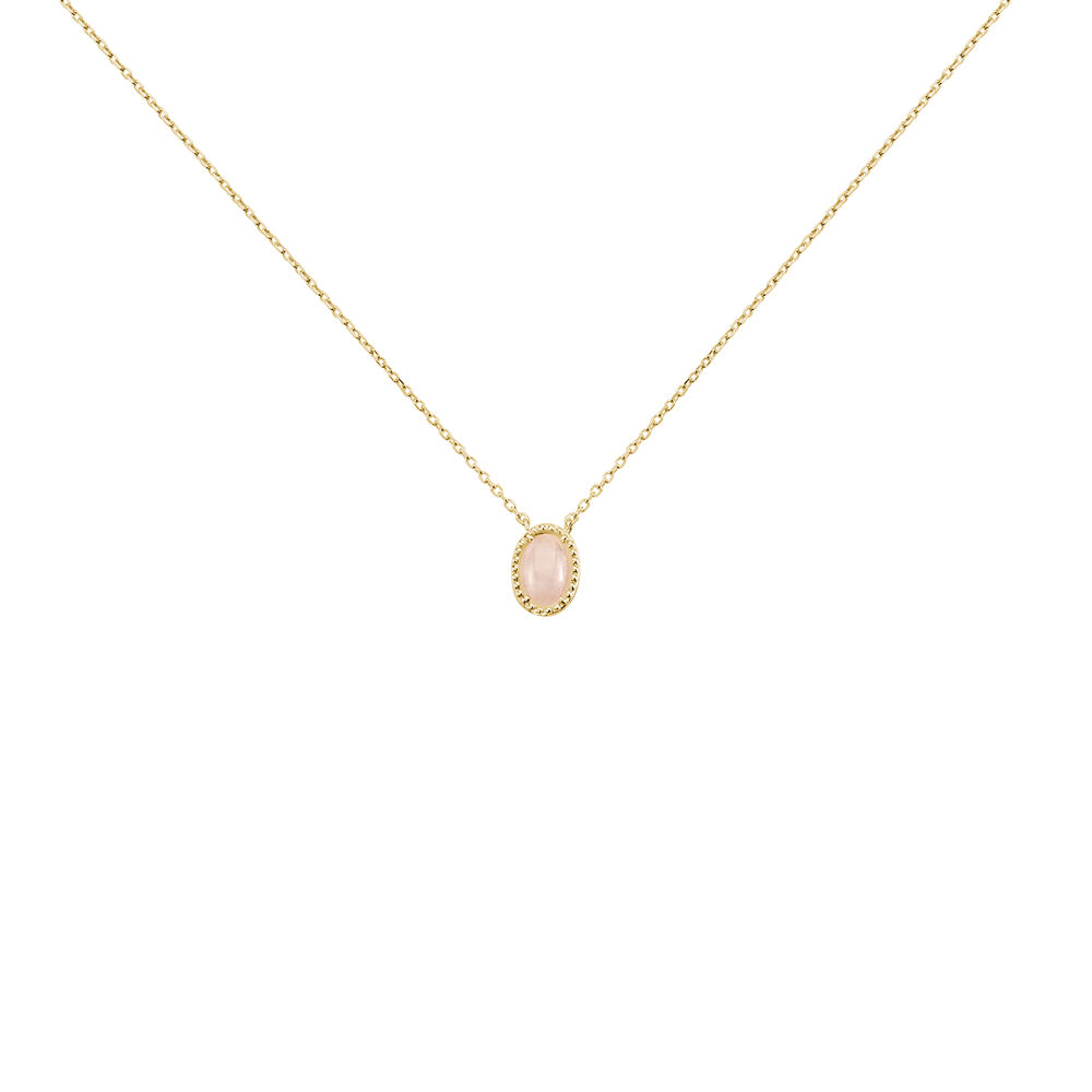 Collier Plaqué Or Jaune Phileas Quartz - Colliers avec pierres Femme | Marc Orian