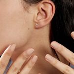 Boucles D'oreilles Puces Eddie Or Jaune Oxyde De Zirconium - Puces Femme | Marc Orian