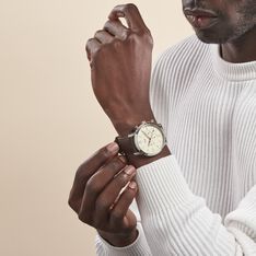 Montre Fossil Neutra Chrono Beige - Montres classiques Homme | Marc Orian