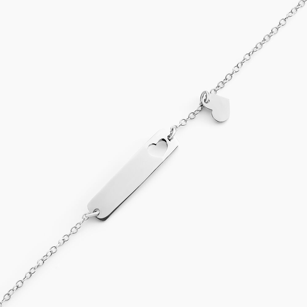 Bracelet Marlaine Argent Blanc - Bracelets chaînes Femme | Marc Orian