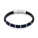Bracelet Jourdan Cuir Noir - Bracelets cuir Homme | Marc Orian