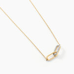 Collier Liaisons Precieuses Or Jaune Diamant - Colliers avec pierres Femme | Marc Orian