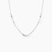 Collier Felisia Argent Blanc Cristaux De Swarovski - Colliers avec pierres Femme | Marc Orian