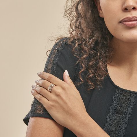 Bague Presilia Or Jaune Diamant - Bagues Femme | Marc Orian