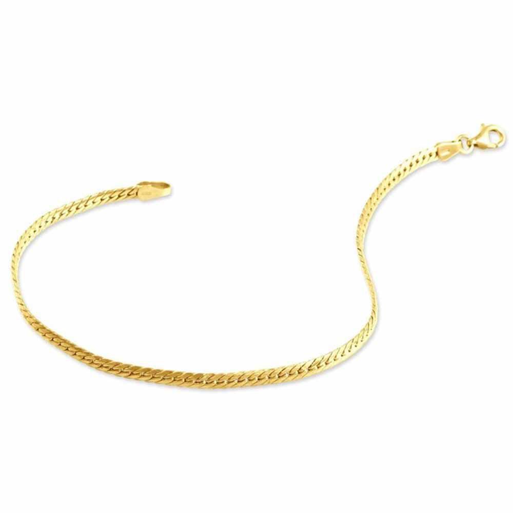 Bracelet Or Jaune Izel Maille Anglaise - Bracelets mailles Femme | Marc Orian