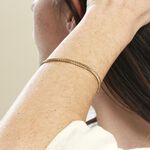 Bracelet Izel Maille Anglaise Or Jaune - Bracelets mailles Femme | Marc Orian