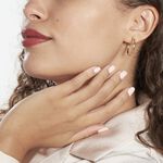 Cr&eacute;oles Xanthia Or Jaune - Cr&eacute;oles Femme | Marc Orian