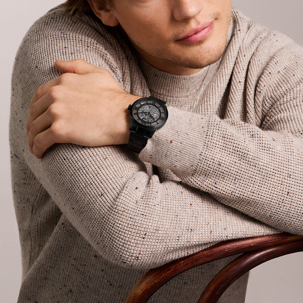 Montre Fossil Townsman Blanc - Montres automatiques Homme | Marc Orian