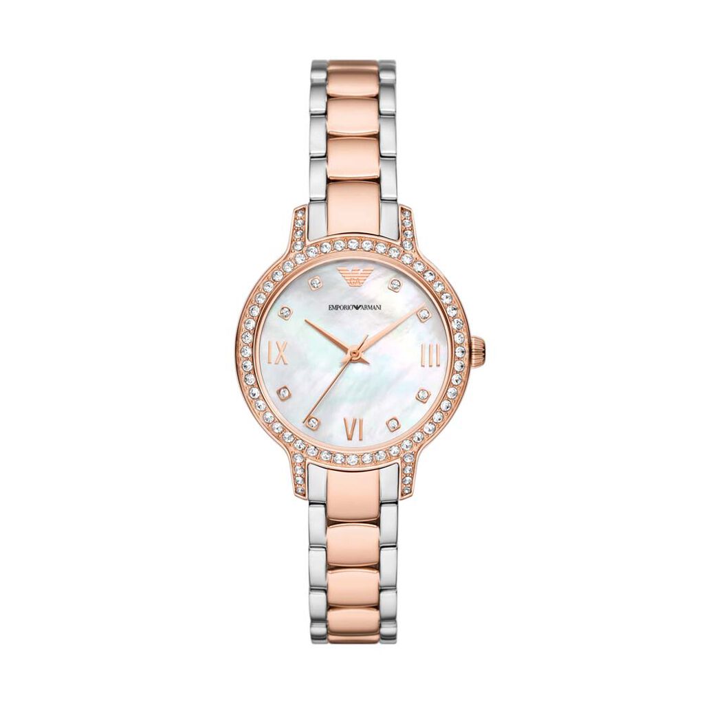 Montre Emporio Armani Blanc - Montres &eacute;tanches Femme | Marc Orian