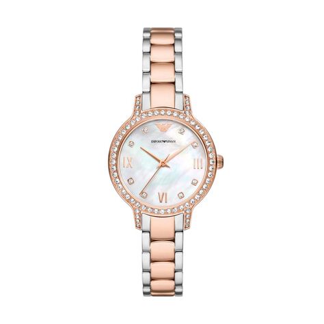 Montre Emporio Armani Blanc - Montres &eacute;tanches Femme | Marc Orian