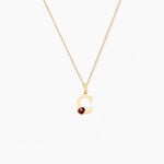 Pendentif Helidie Coccinelle Lettre Or Jaune - Pendentifs Enfant | Marc Orian