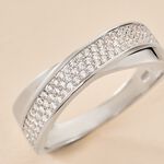 Bague Kawtare Argent Blanc Oxyde De Zirconium - Bijoux fantaisie Femme | Marc Orian