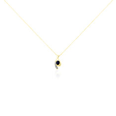 Collier Sagesse Or Jaune Saphir Et Diamant - Colliers Femme | Marc Orian