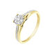 Bague Kate Or Jaune Diamant - Parure de mariage Femme | Marc Orian