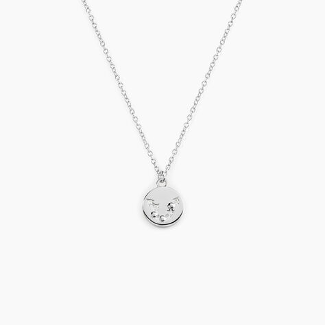 Collier Despina Argent Blanc Oxyde De Zirconium - Colliers avec pierres Femme | Marc Orian