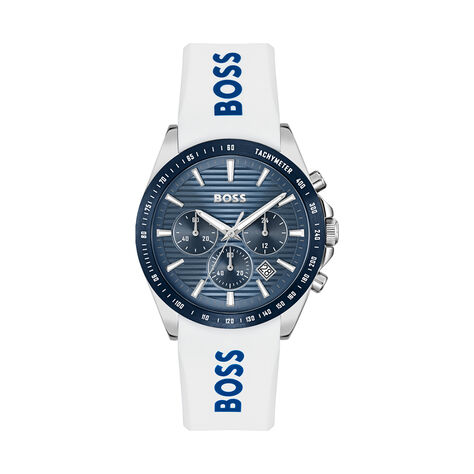 Montre Boss Strike Chrono Bleu - Montres &eacute;tanches Homme | Marc Orian