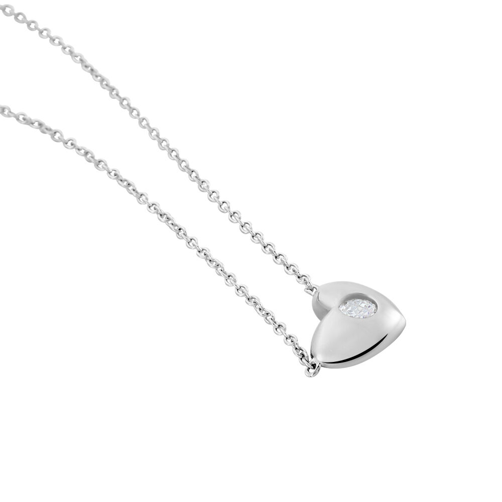 Collier Argent Santiago Oxydes De Zirconium - Colliers avec pierres Femme | Marc Orian