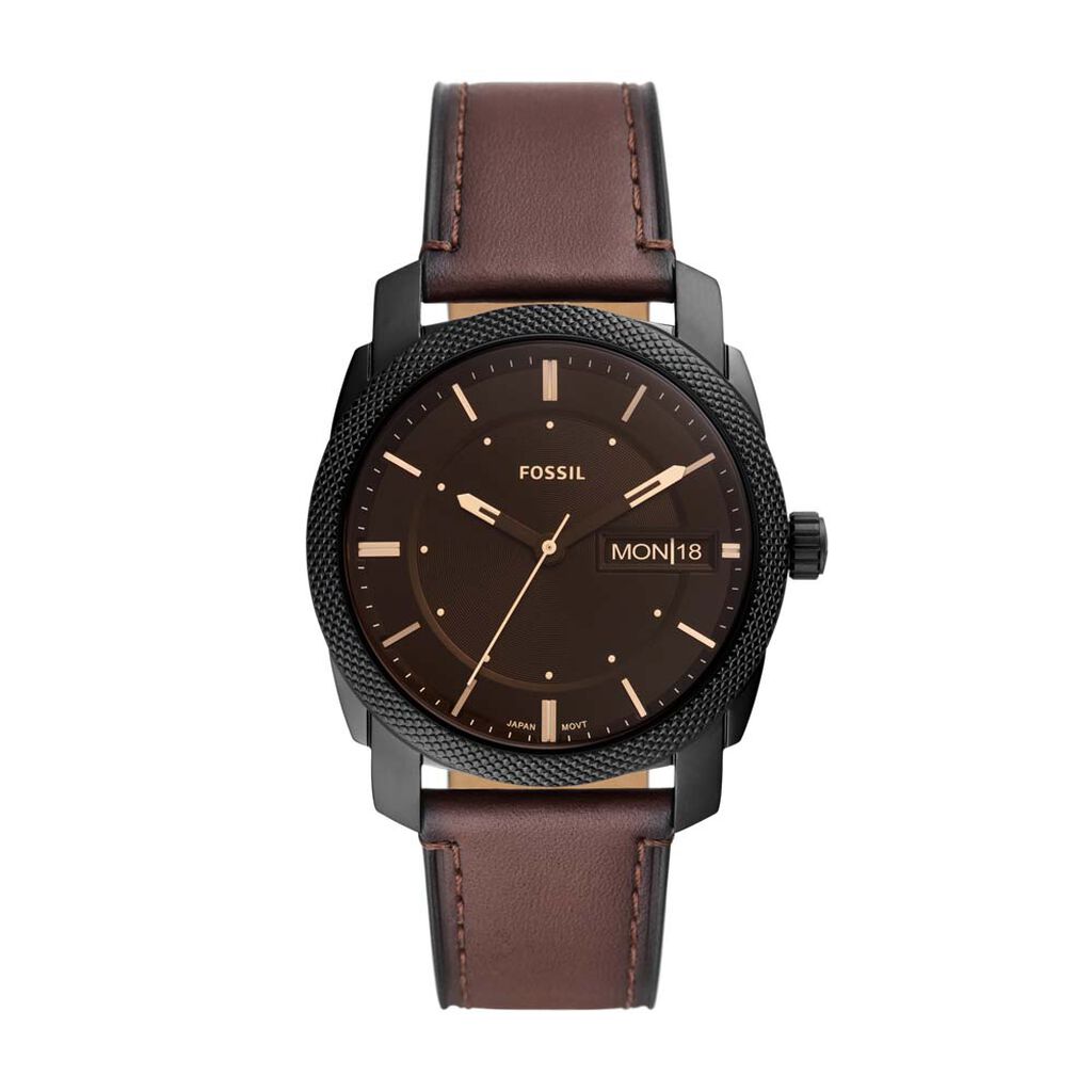 Montre Fossil Machine Marron - Montres étanches Homme | Marc Orian