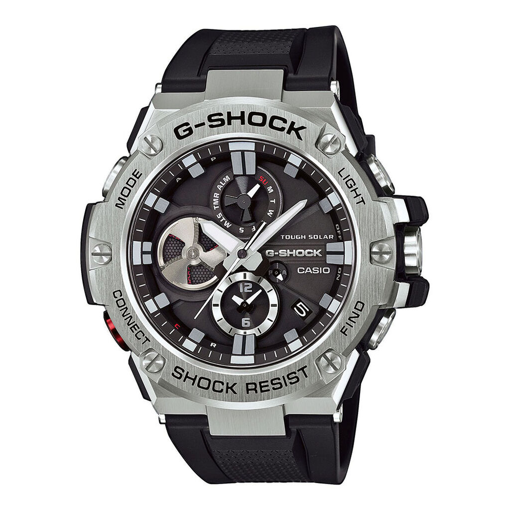 Montre Hybride Casio G-shock G-steel Noir - Montres connectées Homme | Marc Orian