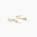 Boucles D'oreilles Pendantes Kalyne Or Jaune Topaze - Pendantes Femme | Marc Orian