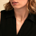 Collier Poem Argent Jaune Topaze Oxyde De Zirconium - Colliers avec pierres Femme | Marc Orian